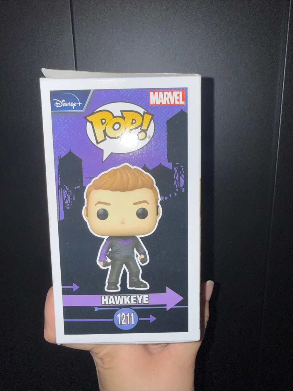 Funko Hawkeye Pop! Vinyl Figure - Purple and Black